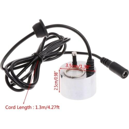 LED Colorful Light Ultrasonic Mist Maker Fogger Water Fountain Pond Decoration 77UD