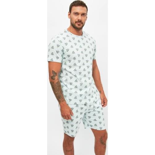 Trendyol Koala Printed Knitted Pajamas Set THMSS21PT1239