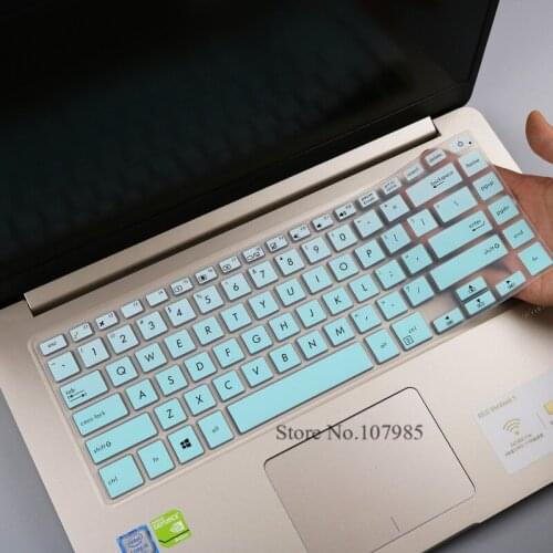15.6 inch Colorful Silicone Keyboard protector skin Cover guard For ASUS VivoBook F510UA F510U / for ASUS VivoBook S510 15"