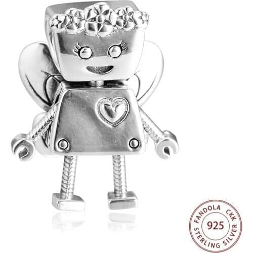 Floral Bella Bot Charms 925 Sterling Silver Metal Beads for Jewelry Making Fits Original Bracelet kralen
