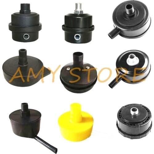 1Pc 1/2" 3/8" 1/4"BSP 16mm20mm25mm32mmMale Threaded Noise Reducer Muffler Filter Silencer Pump for Oil-less AirCompressor Intake
