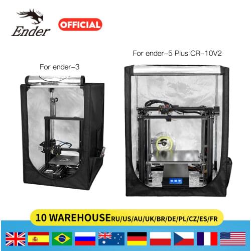 3D Printer Enclosure Tent ender-3 Protective Cover Soundproof Dust-Proof KIT For Ender/Creality Printer 3D Printer Accessories