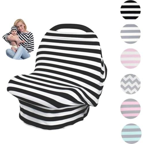 Nursing Cover for Baby Breastfeeding Car Seat Canopy Infant Stroller Cover Infinity Nursing Cover Up for Girls and Boys
