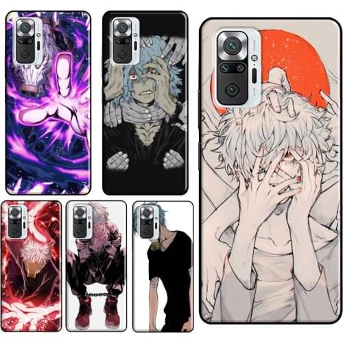 Tomura Shigaraki My Hero Academia For Xiaomi Redmi Note 10 8 9 Pro Note 8T 9S Phone Case For Redmi 9T 9A 9C 8A 7A K40 Cover