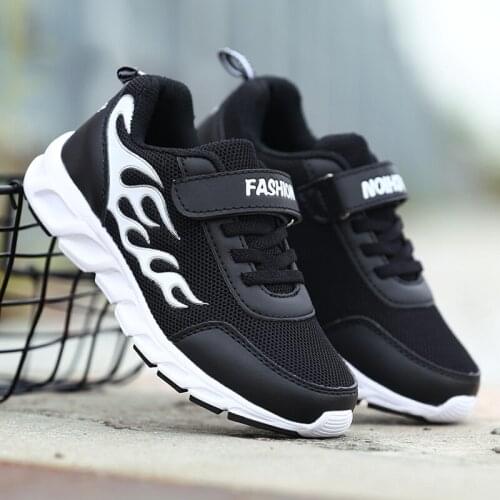 Size 30#-40# 2020 Kids Running Shoes For Boys Fashion Breathable Sport Sneakers Boys School Shoes Spring Big Children Shoes