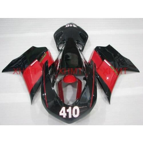 For 848 2007 - 2011 Fairing Kits 1198 2007 Bodywork 1198 2010 Racing Black Red Body Kits