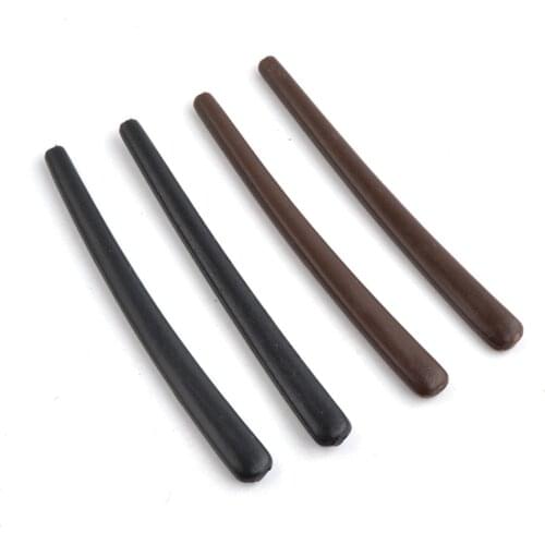 200pieces(100pairs) Black Brown rubberTemple Tips For Metal Temple Glasses Eyewear Temple Tips Eyeglasses leg