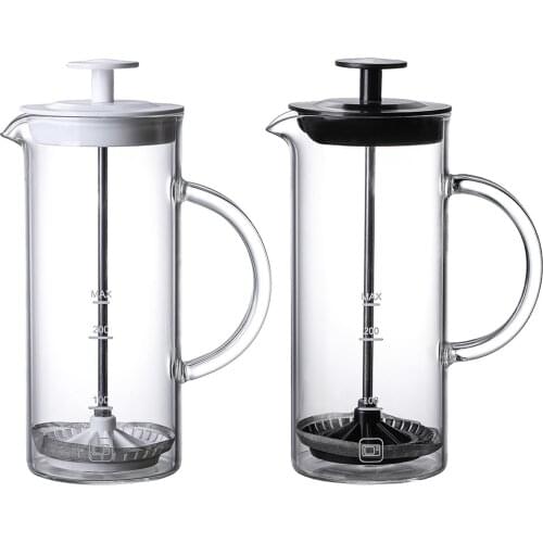 French Press Coffee Maker 480ml Easy Clean & Using Milk Frother Coffee Press for Tea Save Money Office Home Pot