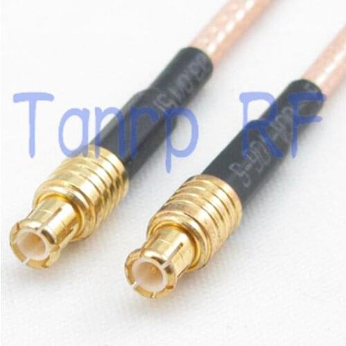 50CM Pigtail coaxial jumper cable RG316 extension cord 20in MCX male to MCX male plug RF adapter connector