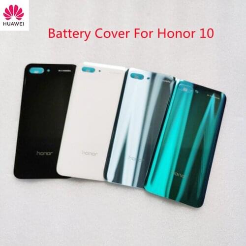 Huawei Honor 10 Battery Cover Back Glass Rear Door Housing Case For HUAWEI Honor10 Back Battery Cover Shell Replacement coque
