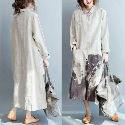 MUMUYOU Fashionable Shirt Dresses