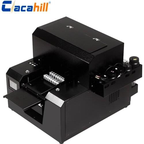 Portable photo printer multifunctional inkjet UV LED A4 size 6 colors for mobile phone case/bottle/gift box printing