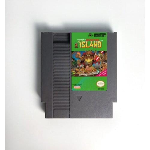 Hudsons Adventure Island II III IV 2 3 4 For 8 Bit Video Game Console 72 pins Game Cartridge Card For Nes Video Game Console