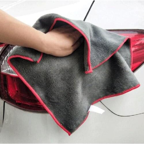 Durable Car Wash Towel Car Polishing Supplies No-Scratch Rag for Kitchen Bathroom Vehicle Maintenance Towel