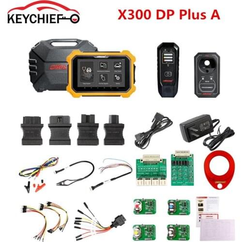 OBDSTAR X300 DP Plus Auto Key Programmer Pin Code OBD2 Diagnostic Tool EEPROM/PIC Adapter Immobilizer Odometer Adjustment Tool