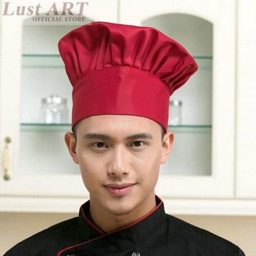Food Service new design restaurant chef hat fashion hotel kitchen chef cap new cook clothes B011
