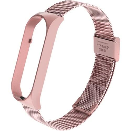 For Xiaomi Mi Band 5 Mesh Steel Strap Smart Watch Replacement Wrist Band With Frame For Men Women Fashion Casual Watchbands