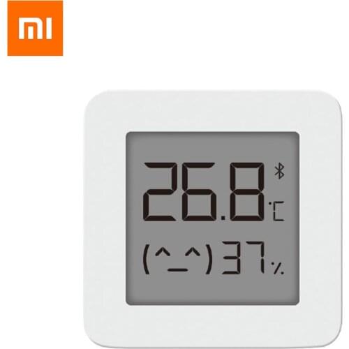 Xiaomi Mijia Bluetooth Thermometer 2 Temperature Humidity Smart Sensor Electric Digital Hygrometer Wireless Thermometer with APP