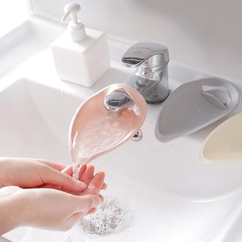 Faucet Extender For Bathroom and Kitchen Water Tap Spout Plastic Children Hands Washing Filter Splash-proof Durable Accessories