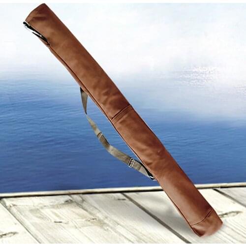 Waterproof Canvas Fishing Rod Storage Bag Large Capacity Multifunctional Lure Fishing Tackle Pack Outdoor Pole Shoulder Bags