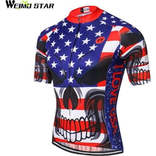 Weimostar USA pro team Cycling Jersey Men Cycling Clothing mtb Jersey Summer Road mtb Bike Jersey Cycle Wear Clothes