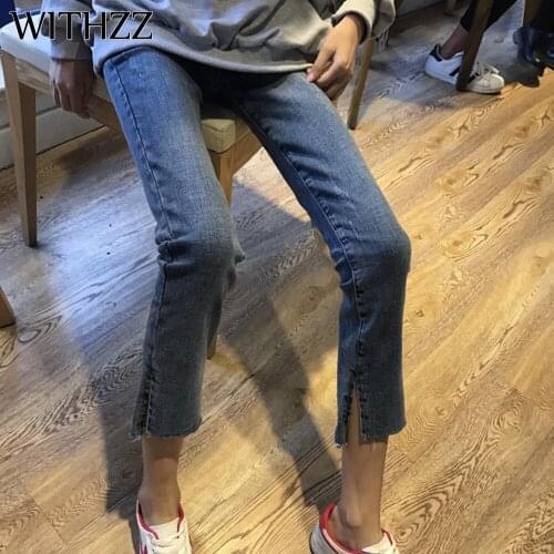 Женские укороченные джинсы WITHZZ China At AliExpress