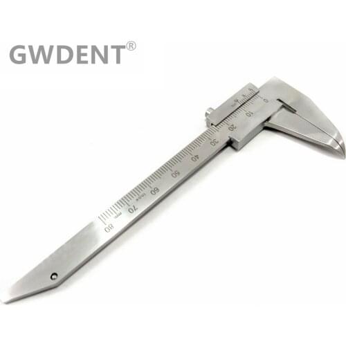 1Pcs Dental Tools Boley Gauge Vernier Caliper Lab Sliding Tool Orthodontic