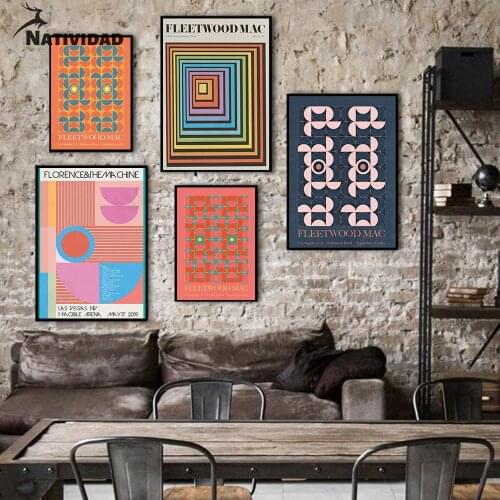 Abstract Stitching Picture Canvas Painting Artist Home Decor Fancy Graphic Poster Wall Art Living Room Bedroom Home Decoration