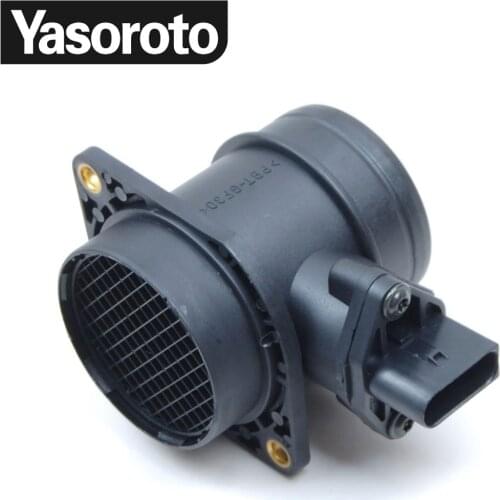 MAF Mass Air Flow Sensor for VW Bora Golf Lupo Beetle Audi A3 Seat Leon Toledo Skoda Octavia 06A906461AX 06A906461A 0280218002