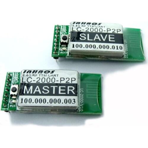 LC-2000-P2P 2.4G RF Module UART 115Kbps Remote Upload Sketch RF UART TTM RS-232 for Arduino UNO Mega2560 STM32 MCU ARM