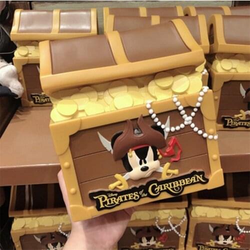 Shanghai Disney Pirates of the Caribbean Mickey Piggy Bank Coin Bank Piggy Bank Childrens Birthday Gift AG2254