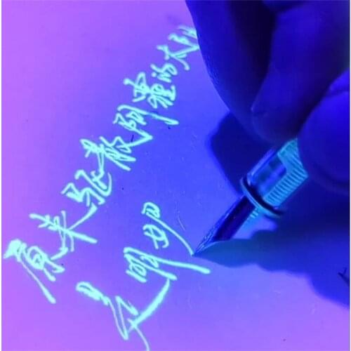 Creative Invisible INK for Dip Pen, Fountain Pen, Fluorescent Ink ONLY CAN BE SEEN Under UV Light