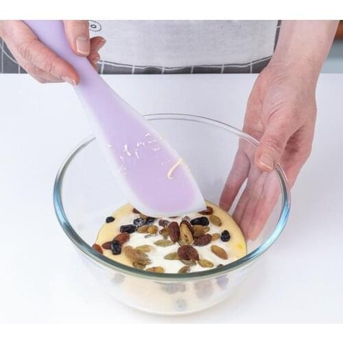 Kitchen Baking Spatula Silicone Easy to Clean Scraper Spatula Pastry Spatula Batter Mixer Baking Pastry Spatula Cake Tool