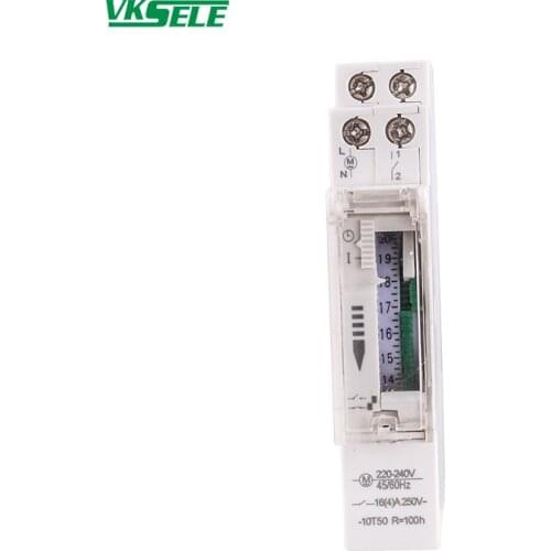 SUL-180 SUL180 mechanical Timer 16A 110V 250V DIN type timer switch relay