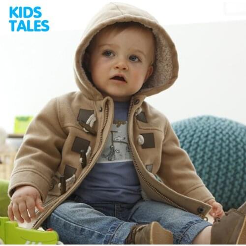 80-140cm Cute Mouse Baby Winter Jackets And Coats Animal Toys Thickened Newborn Baby Boy Clothing Infant Boy Coats Outerwear