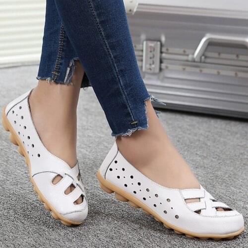 NAYIDUYUN Women's Ballet Flats With Heels