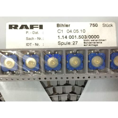 RAFI Germany 12 * 12 * 5 Touch switch RACON 12 soft keys 1.14.001.503/0000