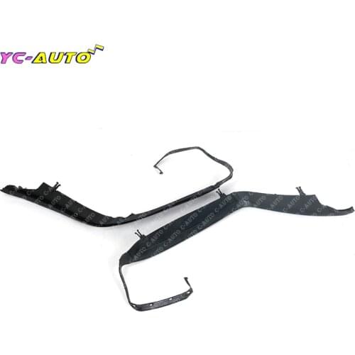 Pair Car Headlight seal strip waterproof For Audi A6 C5 1998-2002 4B0941191 4B0941192 accessories under the headlights plastic