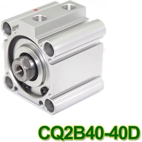 SMC Type CQ2B series CQ2B40-40D 40mm bore 40mm stroke Double Action single rod thin Pneumatic Compact Cylinder high quality