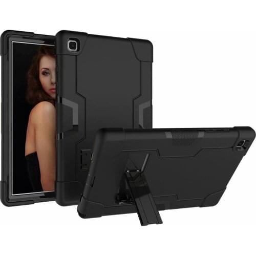 Shock proof Kids Safe Silicon Hard Hybrid Cover For Samsung Galaxy Tab A7 10.4 2020 SM-T500 SM-T505 Case Stand Full Body Shell