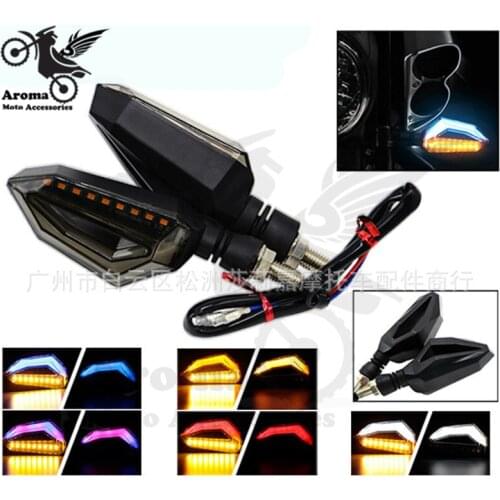 Universal scooter flashers motorbike turn signal light for kawasaki honda suzuki yamaha moto indicator flashing motorcycle LED
