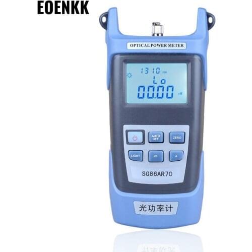 High Precision Optical Power Meter Optical Fiber Tester Light Attenuation Test FC/SC Optical Power Meter