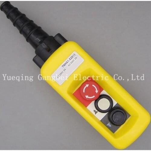 XAC-A2913 Double speed crane with control Double speed control emergency stop switch The button of driving 2913