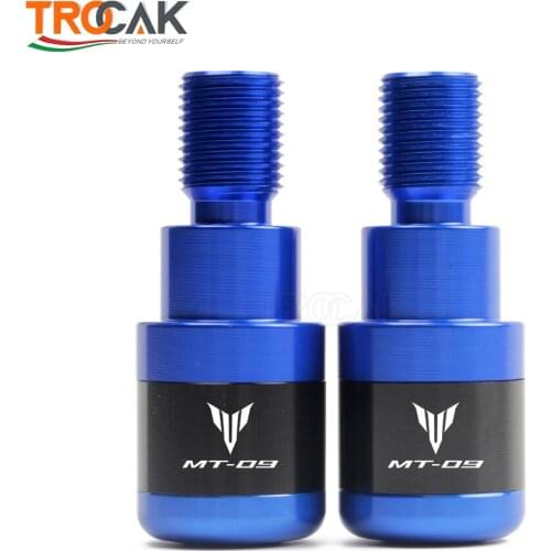 Motorcycle Parts Handlebar Grips Handle Bar Ends Cap Slider For YAMAHA MT09 MT-09 FZ-09 FZ09 XSR900 900 TRACER 900 GT