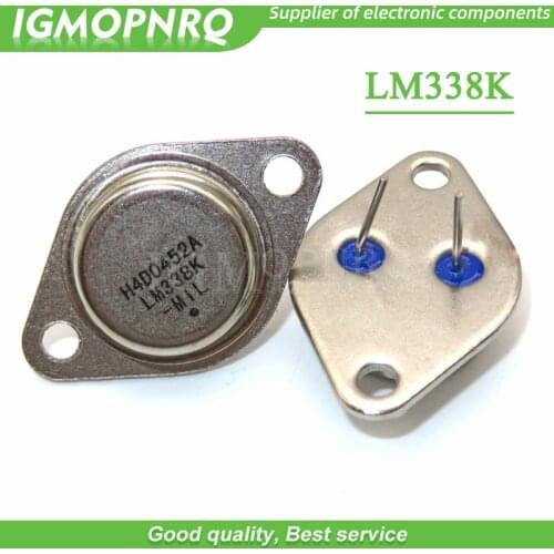 5pcs/lot LM338K LM338 TO-3 5A gold seal transistor three-terminal adjustable voltage regulator new original