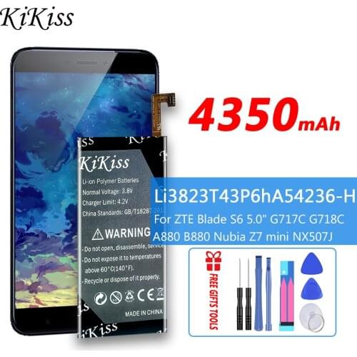 3400mAh High Capacity Battery For ZTE Star 1 S2002 STAR1 Mobile Phone Battery Li3823T43P6hA54236-H