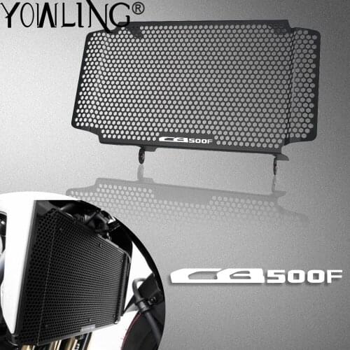 For Honda CB500F CB 500 F 500F 2016 2017 2018 Motorcycle Accessories CNC Aluminum Radiator Guard Protector Grille Grill Cover