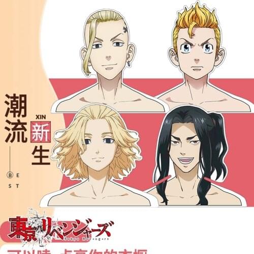 Anime Tokyo Revengers Takemichi Man Woman Wide Shoulder Hanger Coat Hangers Household Clothing Store Suit Hanger Xmas Gifts