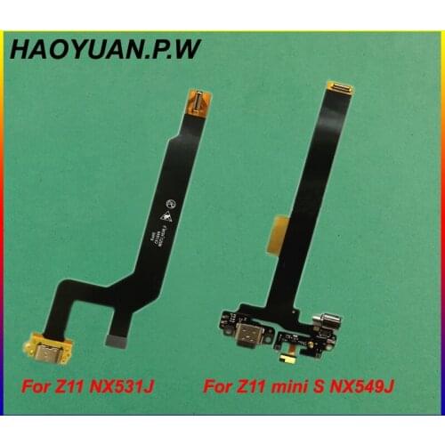 HAOYUAN.P.W USB Dock Charging Port Connector Flex Cable For ZTE Nubia Z11 NX531J,Z11 mini S NX549 NX549J Fast Shipping
