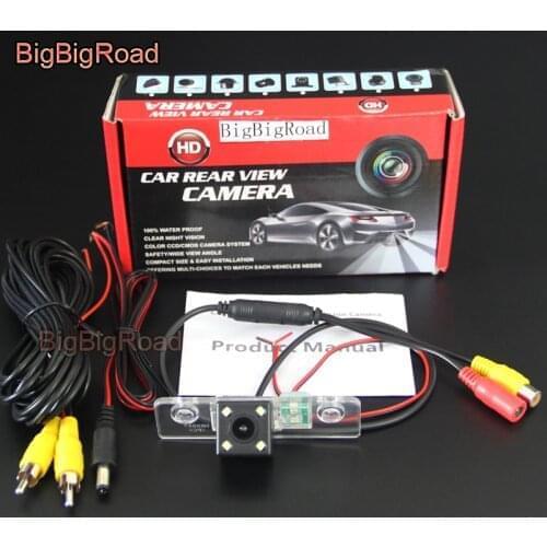 BigBigRoad Car Rear View Backup Camera CCD Night Vision Waterproof For Skoda Fabia Roomster Octavia 2008-2013 Octavia A5